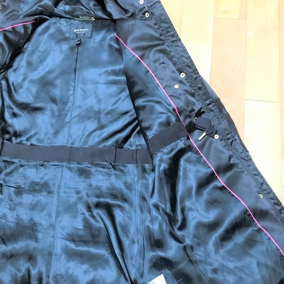 Juicy Couture down puffer with wool and lambskin detail - Picture 7 of 16